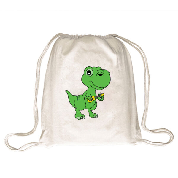 Ukesaurus - Drawstring Backpack Thumbnail