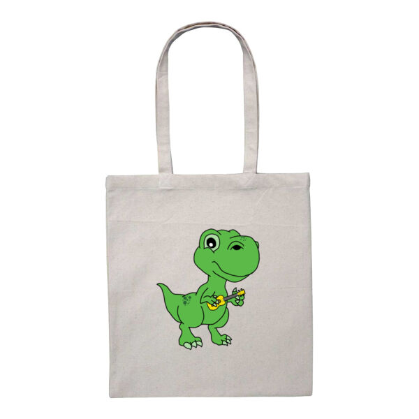Ukesaurus - Heavy Duty Canvas Tote with Gusset  Thumbnail