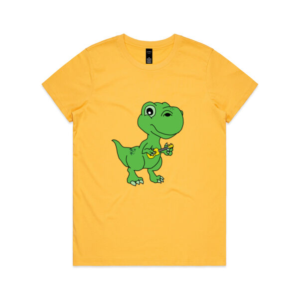 Ukesaurus - Womens Maple Tee Thumbnail