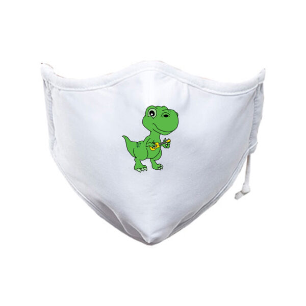 Ukesaurus - Fitted Face Mask Thumbnail