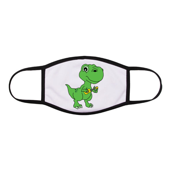 Ukesaurus - Flat Face Mask Thumbnail